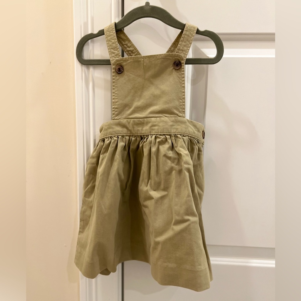 Lightweight Denim Jeans for Baby lichen green